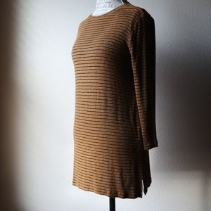 Old Navy 3/4 Sleeve Striped Top